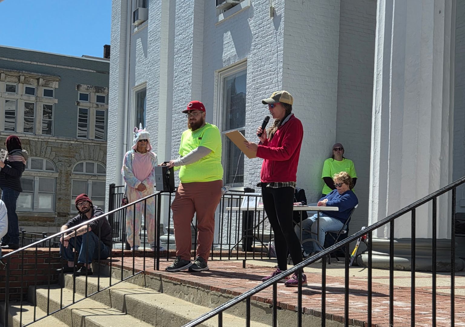 ‘I urge you to keep up the fight for these ideals’